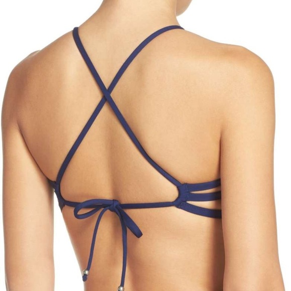 Nanette Lepore Festival Stargazer Lace-up Top NWT - Picture 4 of 8